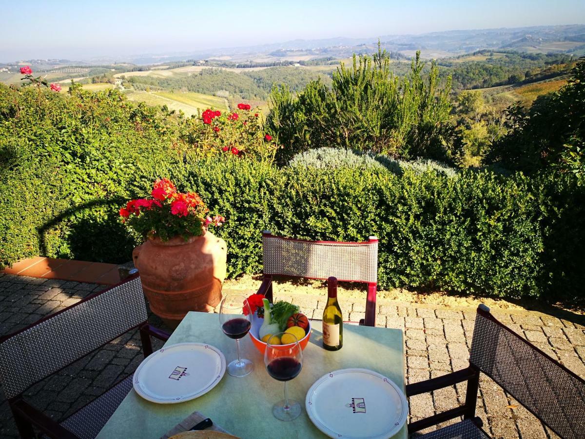 Castello Di Fulignano Isalfredo Ground Floor Apartment سان جيمينيانو المظهر الخارجي الصورة